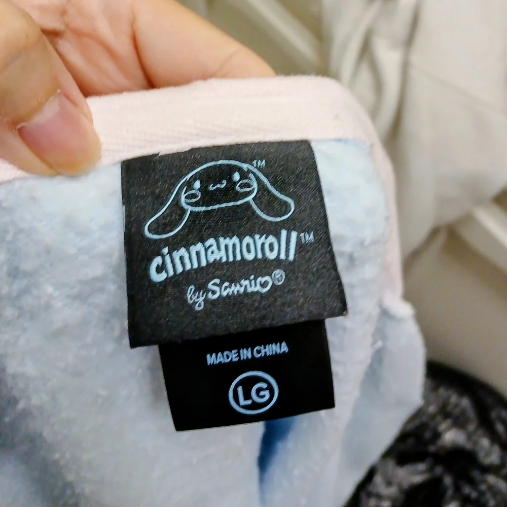 Sanrio Pastel Blue Utility Jacket with Balloon Design - Picture 3 of 3